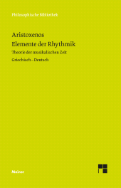 E-book, Elemente der Rhythmik, Felix Meiner Verlag