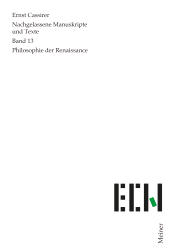 E-book, Philosophie der Renaissance, Felix Meiner Verlag