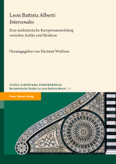E-book, Leon Battista Alberti: "Intercenales" : Eine neulateinische Kurzprosasammlung zwischen Antike und Moderne / Una silloge di brevi prose latine del Rinascimento / A collection of short Neo-Latin prose works between Antiquity and Modernity, Franz Steiner Verlag GmbH