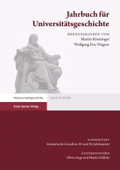 E-book, Jahrbuch für Universitätsgeschichte 21 (2018) : Studentische Gewalt im 19. und 20. Jahrhundert, Franz Steiner Verlag GmbH