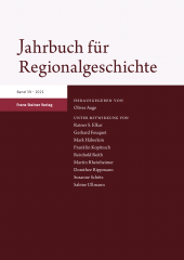 eBook, Jahrbuch für Regionalgeschichte 39 (2021), Franz Steiner Verlag GmbH