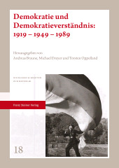 eBook, Demokratie und Demokratieverständnis: 1919 - 1949 - 1989, Franz Steiner Verlag GmbH