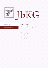 E-book, Jahrbuch für Kommunikationsgeschichte 23 (2021), Franz Steiner Verlag GmbH