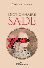 E-book, Dictionnaire Sade, L'Harmattan