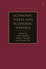 E-book, Economic Torts and Economic Wrongs, Hart Publishing