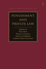 E-book, Punishment and Private Law, Hart Publishing
