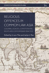 E-book, Religious Offences in Common Law Asia, Hart Publishing