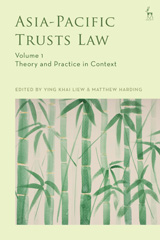 E-book, Asia-Pacific Trusts Law, Hart Publishing