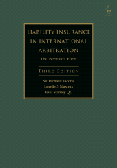 E-book, Liability Insurance in International Arbitration : The Bermuda Form, Hart Publishing