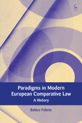 E-book, Paradigms in Modern European Comparative Law : A History, Hart Publishing