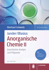 E-book, Jander/Blasius | Anorganische Chemie II : Quantitative Analyse und Präparate, S. Hirzel Verlag GmbH