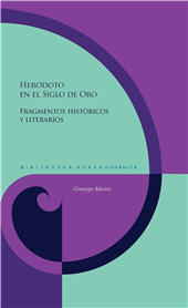 E-book, Heródoto en el siglo de Oro : fragmentos históricos y literarios, Marino, Giuseppe, Iberoamericana Editorial Vervuert