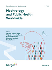 E-book, Nephrology and Public Health Worldwide, Karger Publishers