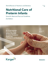 eBook, Nutritional Care of Preterm Infants : Scientific Basis and Practical Guidelines, Karger Publishers