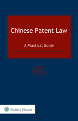 E-book, Chinese Patent Law, Kluwer Law International