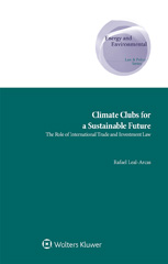 E-book, Climate Clubs for a Sustainable Future, Wolters Kluwer
