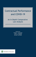 E-book, Contractual Performance and COVID-19, Wolters Kluwer