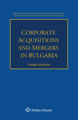 eBook, Corporate Acquisitions and Mergers in Bulgaria, Dimova, Diana, Wolters Kluwer