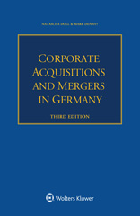 E-book, Corporate Acquisitions and Mergers in Germany, Wolters Kluwer