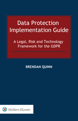 E-book, Data Protection Implementation Guide, Kluwer Law International