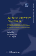 E-book, European Insolvency Proceedings, Kluwer Law International