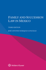 E-book, Family and Succession Law in Mexico, Wolters Kluwer