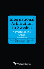 eBook, International Arbitration in Sweden, Wolters Kluwer