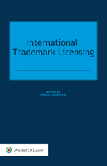 E-book, International Trademark Licensing, Kluwer Law International