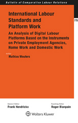 E-book, International Labour Standards and Platform Work, Kluwer Law International