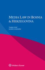 E-book, Media Law in Bosnia & Herzegovina, Wolters Kluwer