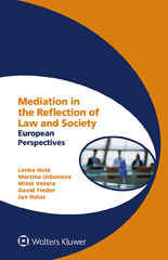 E-book, Mediation in the Reflection of Law and Society, Kluwer Law International