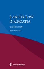 E-book, Labour Law in Croatia, Kluwer Law International