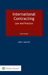 E-book, International Contracting, Kluwer Law International