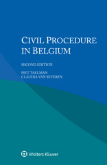 E-book, Civil Procedure in Belgium, Wolters Kluwer