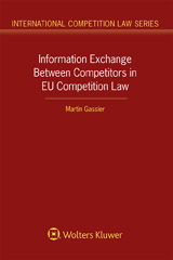 E-book, Information Exchange Between Competitors in EU Competition Law, Wolters Kluwer
