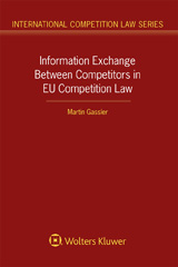 E-book, Information Exchange Between Competitors in EU Competition Law, Kluwer Law International
