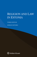 E-book, Religion and Law in Estonia, Kiviorg, Merilin, Wolters Kluwer