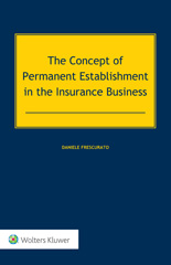 E-book, The Concept of Permanent Establishment in the Insurance Business, Kluwer Law International