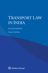 E-book, Transport Law in India, Kluwer Law International
