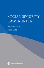 E-book, Social Security Law in India, Kluwer Law International