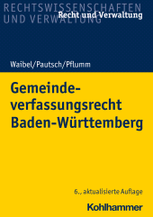 E-book, Gemeindeverfassungsrecht Baden-Württemberg, Kohlhammer Verlag