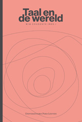 E-book, Taal en de wereld, Leuven University Press