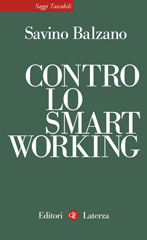 eBook, Contro lo smart working, Editori Laterza