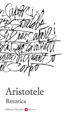 E-book, Retorica, Aristotle, author, Editori Laterza