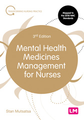 E-book, Mental Health Medicines Management for Nurses, Mutsatsa, Stanley, Learning Matters