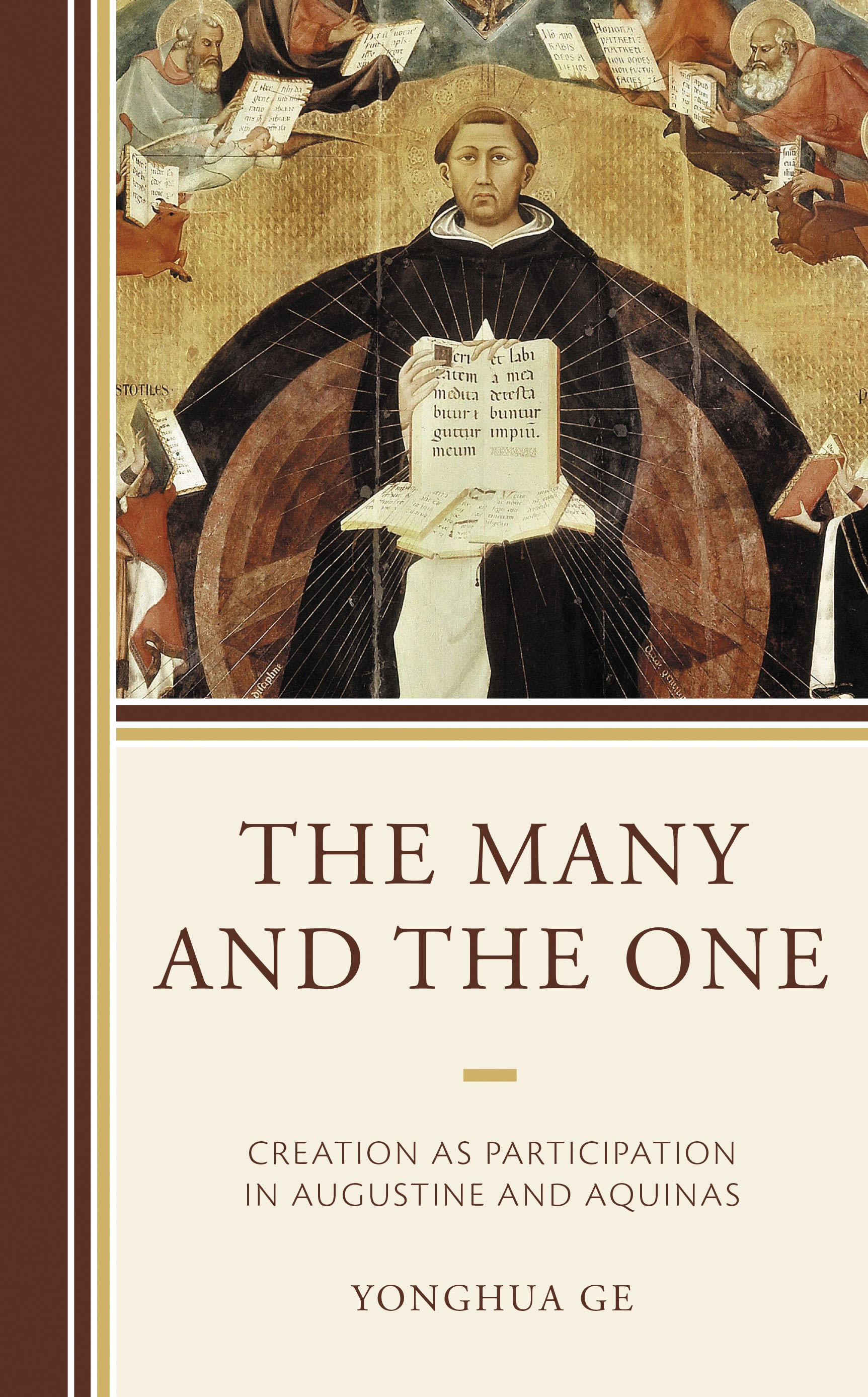 E-book, The Many and the One : Creation as Participation in Augustine and Aquinas, Lexington Books