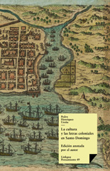 eBook, La cultura y las letras coloniales en Santo Domingo, Henríquez Ureña, Pedro, Linkgua