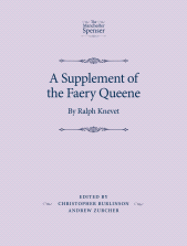 E-book, A Supplement of the Faery Queene : By Ralph Knevet, Manchester University Press