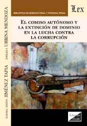 E-book, Comiso autónomo y la extinción de dominio en la lucha, Ediciones Olejnik