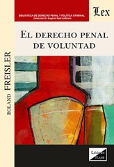 E-book, Derecho penal de voluntad, Ediciones Olejnik